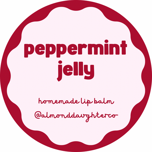 peppermint jelly lip balm