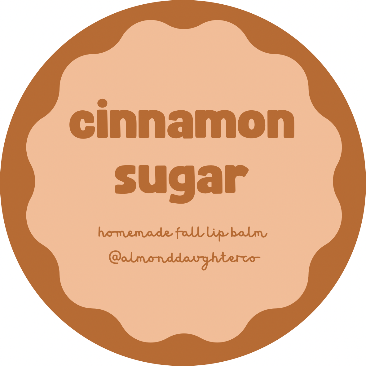 cinnamon sugar lip balm