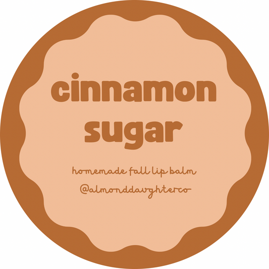 cinnamon sugar lip balm
